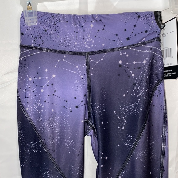 NWT!! Obermeyer Girl's Courtnay Leggings (Little Kids) Stars Align XS 6-7 - Picture 3 of 7